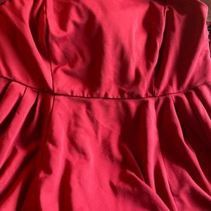 Torrid - One Shoulder Ponte Skater Dress size 20